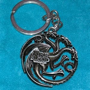 Game of Thrones Targaryen Dragon keychain